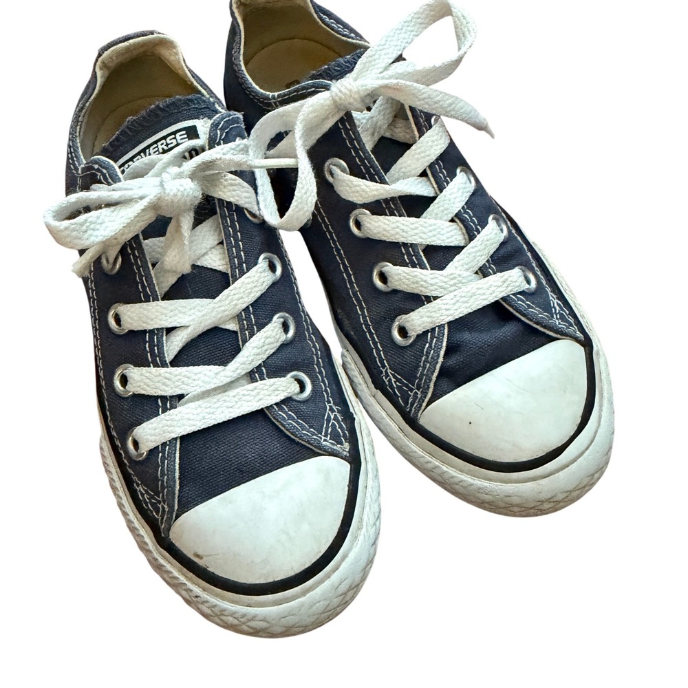 Converse Chuck Taylor Allstar Sneakers Kids 12.5โ Navy Classic Casual Low Top